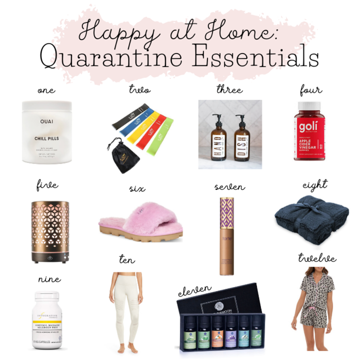 Healthy at Home: Quarantine Essentials - Absolutely Alli